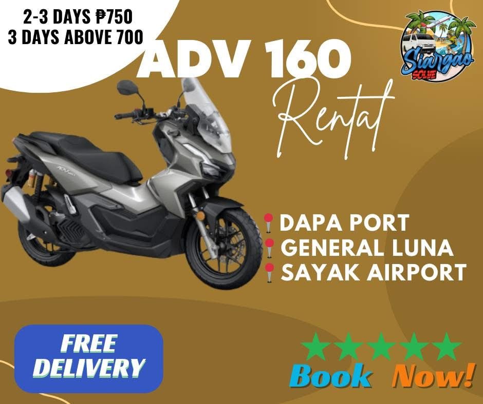 Honda ADV 160 (red,black,white)